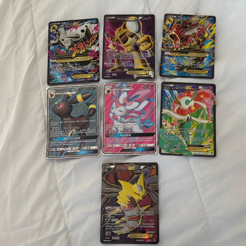 Pokémon Full Art Trading Card Set